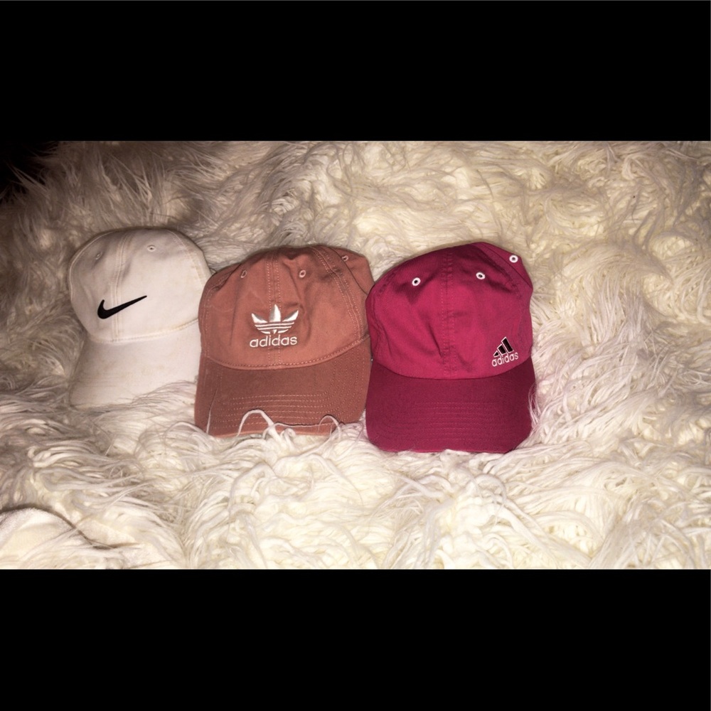 Gym wear hats 🧢 Nike and adidas bundle